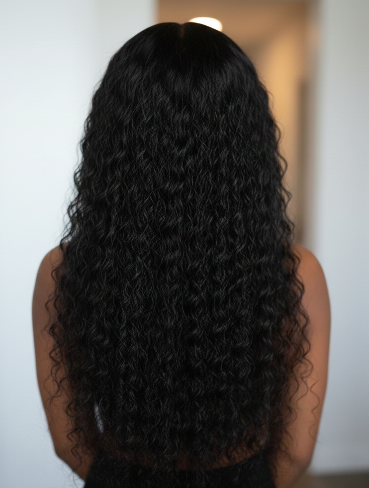 Perruque vietnamienne Deep Wave HD lace 24 pouces